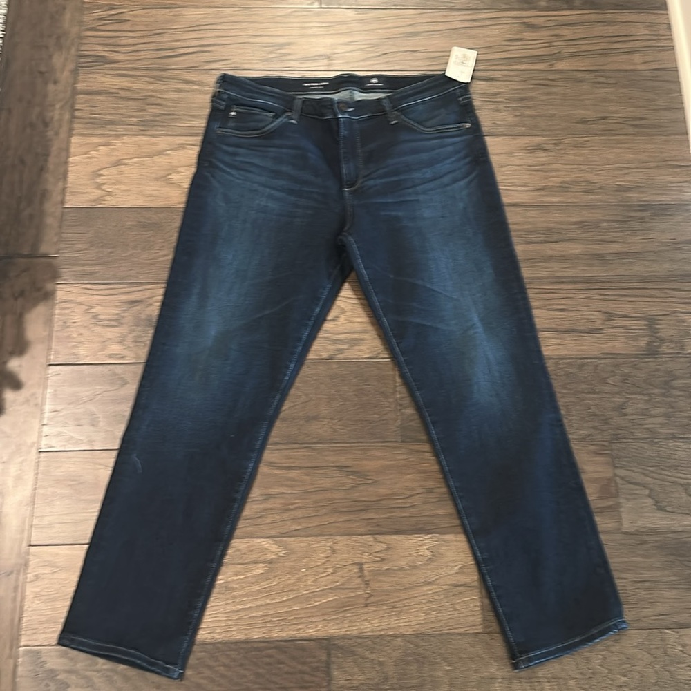 New with Tags AG Prima Crop Mid-Rise Cigarette Jeans Sz 31